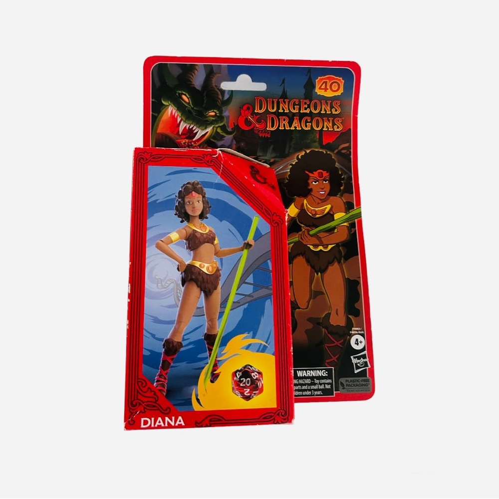 Dungeons & Dragons Cartoon Animated Classics 6" Action Figure DIANA